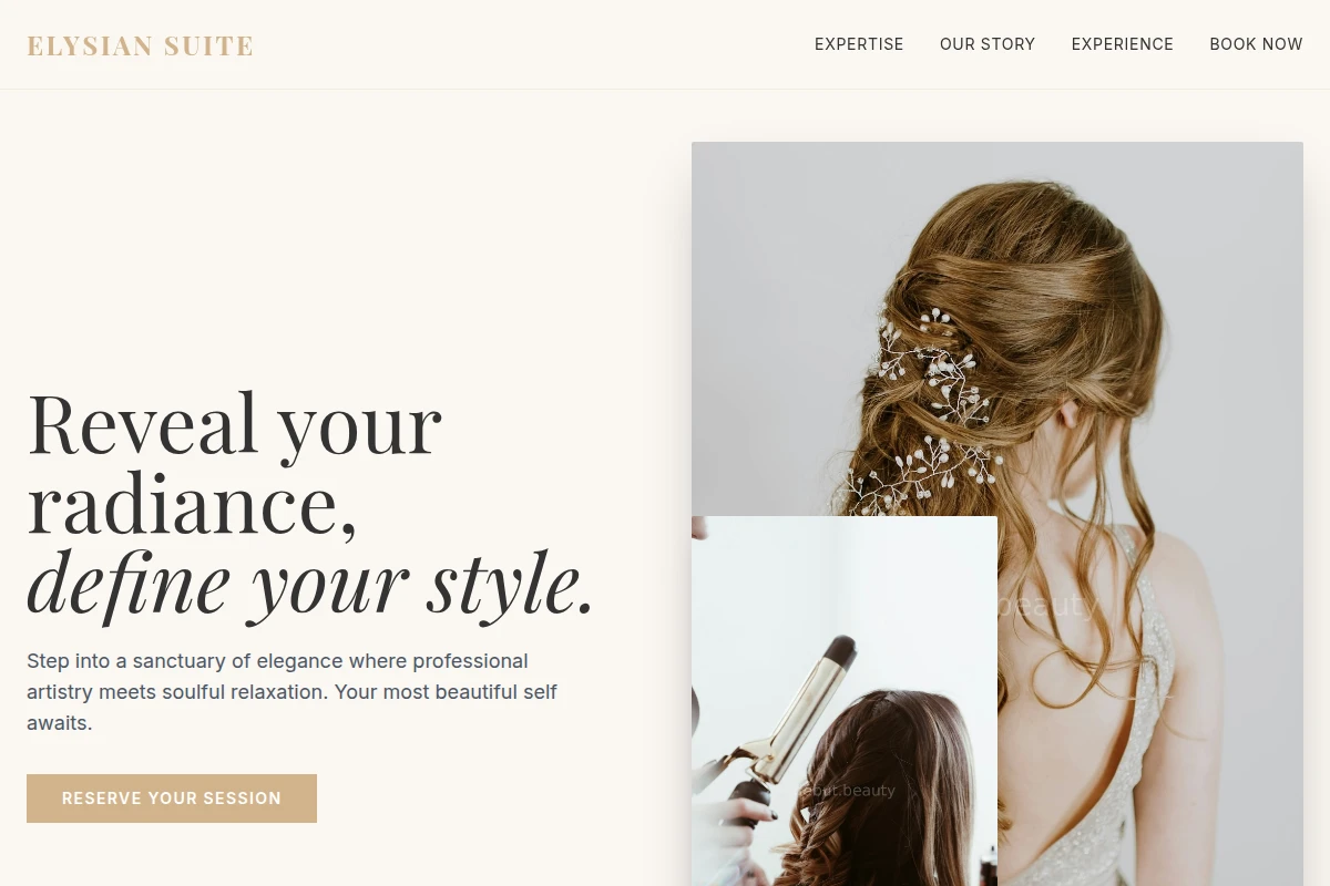 Serene Hair Styling