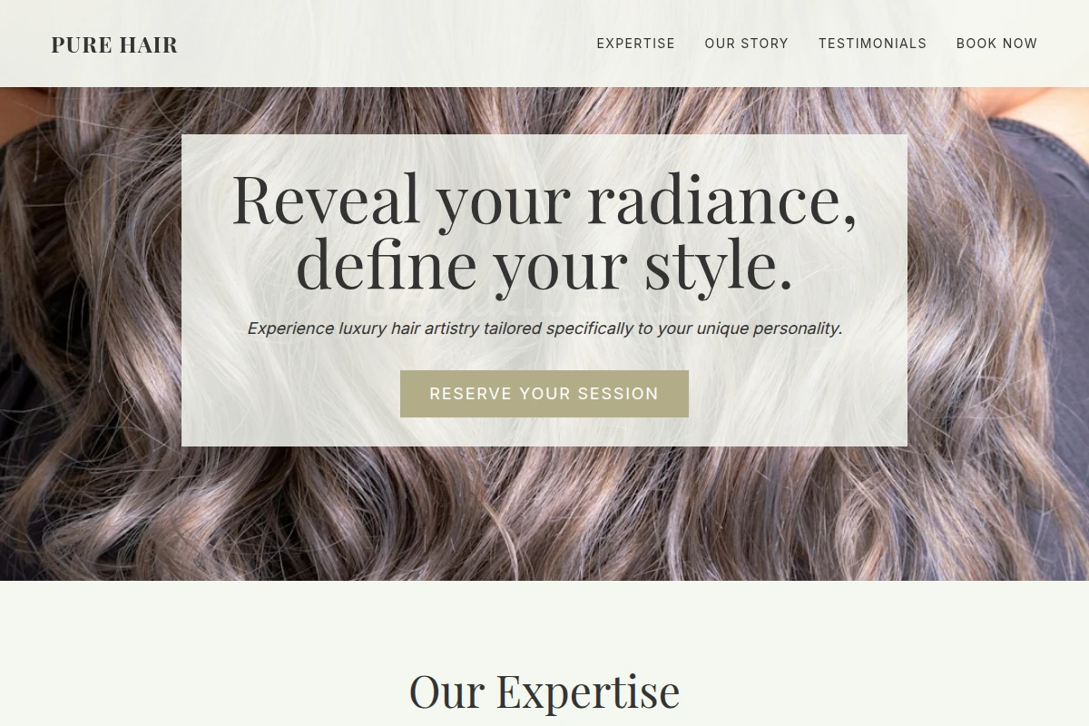 Pure Hair Styling