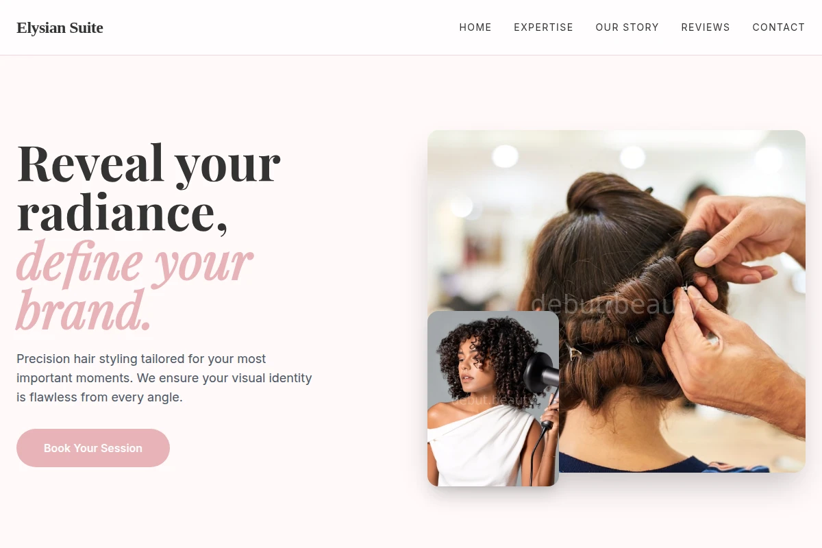 Portrait Hair Styling